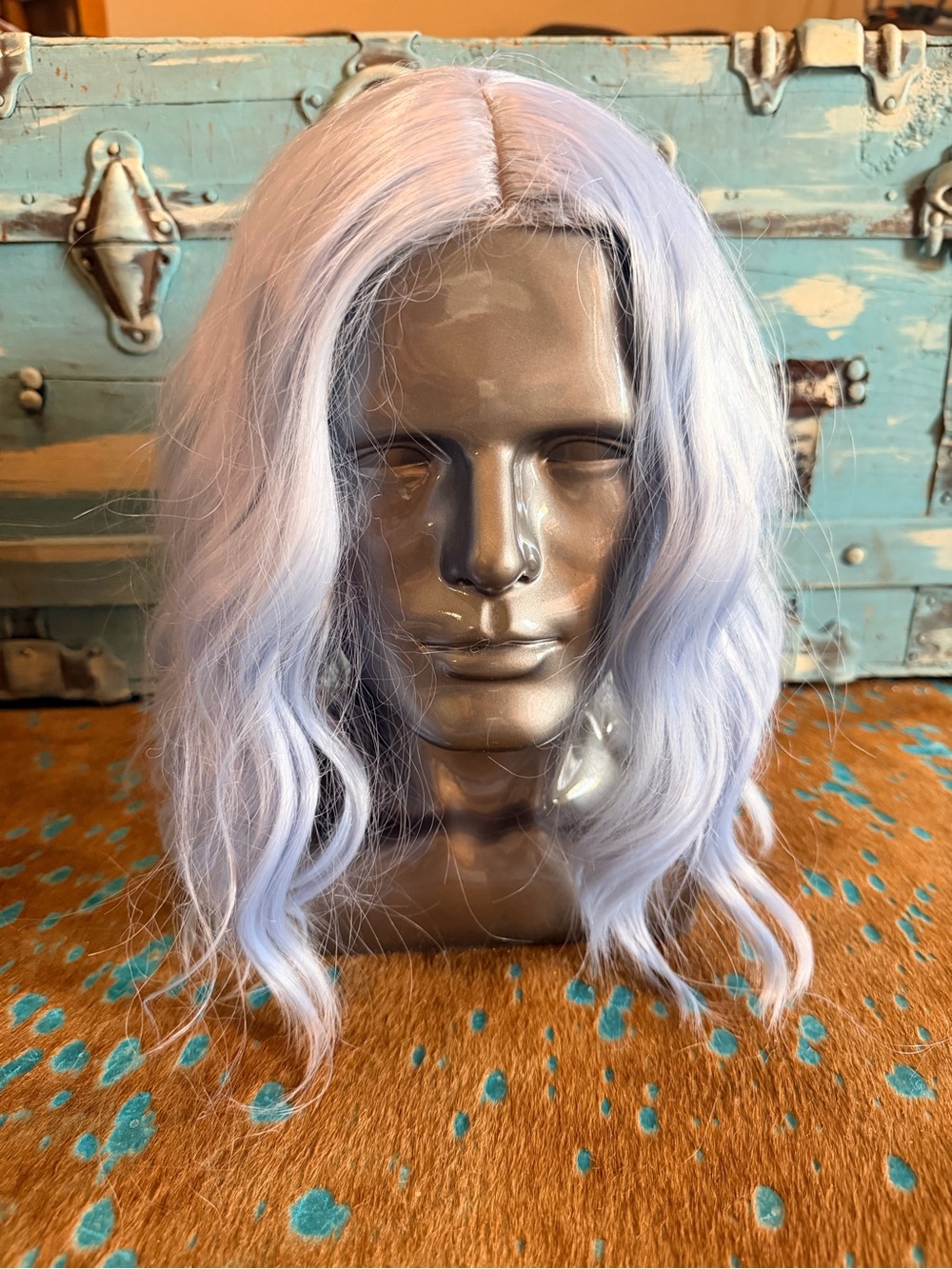 Blue wig - Picture 2 of 5